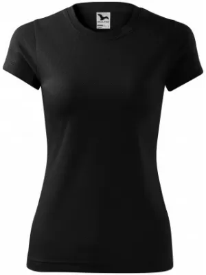 Tricou funcțional de damă MALFINI FANTASY 140 NEGRU