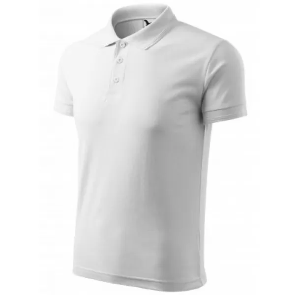  Tricou pentru bărbați cu guler MALFINI PIQUE POLO 203 ALB 