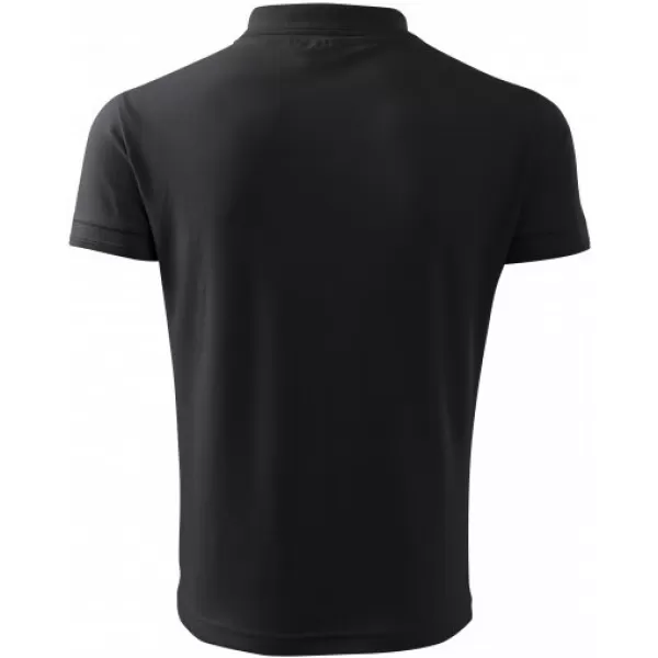  Tricou pentru bărbați cu guler MALFINI PIQUE POLO 203 GRI ABANOS 
