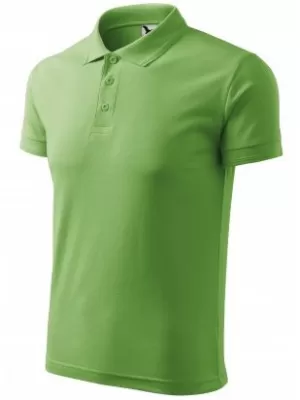 Tricou pentru bărbați cu guler MALFINI PIQUE POLO 203 IARBA VERDE
