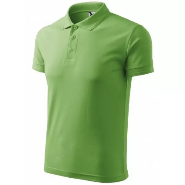  Tricou pentru bărbați cu guler MALFINI PIQUE POLO 203 IARBA VERDE 