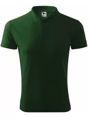 Tricou pentru bărbați cu guler MALFINI PIQUE POLO 203 VERDE STICLA