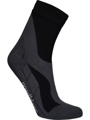 Șosete de compresie sport NORDBLANC NBSX16374 NEGRU DE CRISTAL