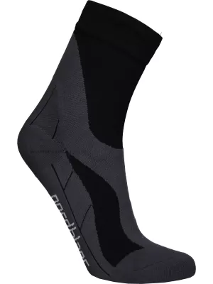 Șosete de compresie sport NORDBLANC NBSX16374 NEGRU DE CRISTAL