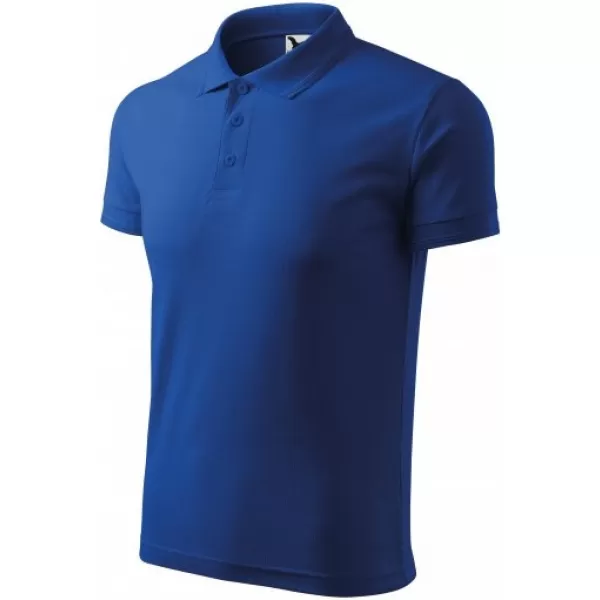  Tricou pentru bărbați cu guler MALFINI PIQUE POLO 203 ALBASTRU REGAL 