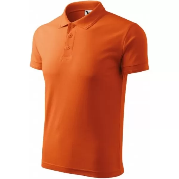  Tricou pentru bărbați cu guler MALFINI PIQUE POLO 203 PORTOCALE 