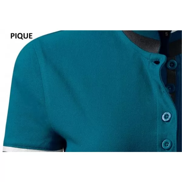  Tricou pentru bărbați cu guler MALFINI PREMIUM COLLAR UP 256 KEROSENUL 