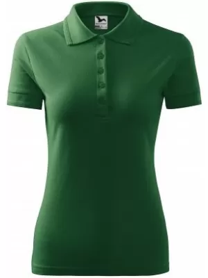 Tricou de damă cu guler MALFINI PIQUE POLO 210 VERDE STICLA