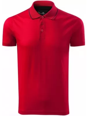 Tricou pentru bărbați cu guler MALFINI PREMIUM GRAND 259 FORMULA ROSIE