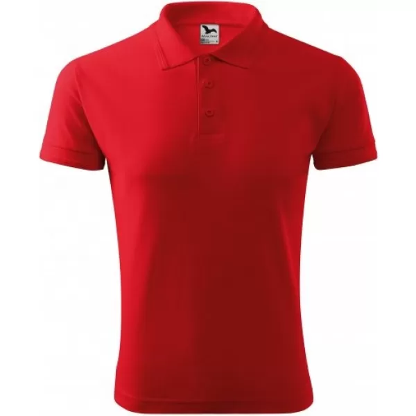  Tricou pentru bărbați cu guler MALFINI PIQUE POLO 203 ROŞU 