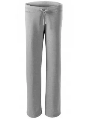 Pantaloni de trening pentru femei MALFINI COMFORT 608 EVIDENȚIERI GRI ÎNCHIS