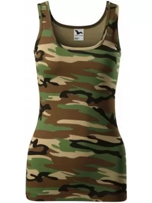Maieu de damă MALFINI TRIUMPH 136 MARO DE CAMUFLAJ