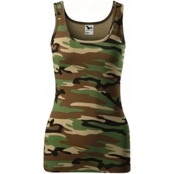  Maieu de damă MALFINI TRIUMPH 136 MARO DE CAMUFLAJ 