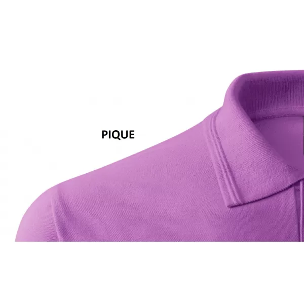 Tricou de damă cu guler MALFINI PIQUE POLO 210 VIOLET 