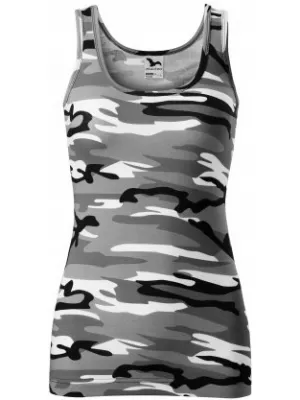 Maieu de damă MALFINI TRIUMPH 136 GRI CAMUFLAJ