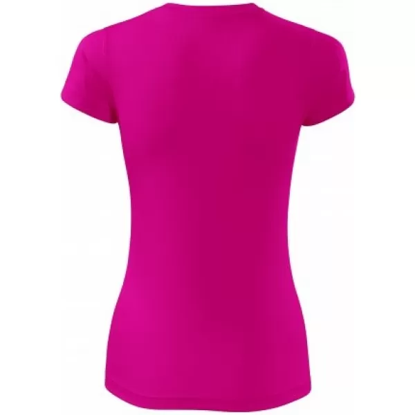  Tricou funcțional de damă MALFINI FANTASY 140 ROZ NEON 