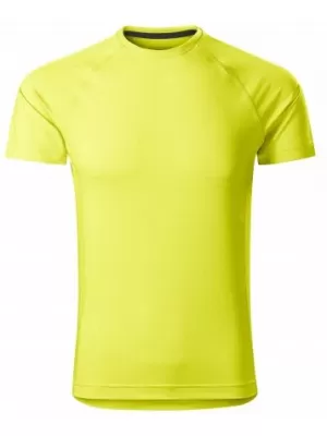 Tricou funcțional pentru bărbați MALFINI DESTINY 175 GALBEN NEON