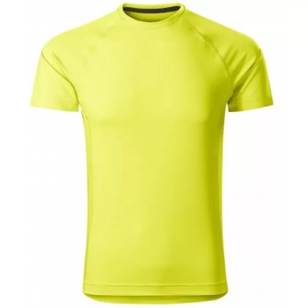  Tricou funcțional pentru bărbați MALFINI DESTINY 175 GALBEN NEON 