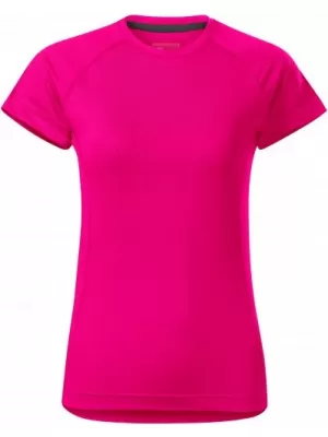 Tricou funcțional de damă MALFINI DESTINY 176 ROZ NEON