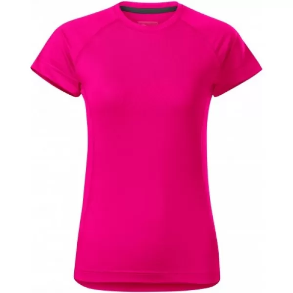  Tricou funcțional de damă MALFINI DESTINY 176 ROZ NEON 