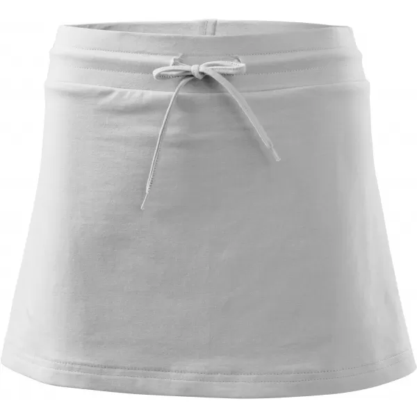  Fusta de dama cu pantaloni scurti MALFINI TWO IN ONE 604 ALB 