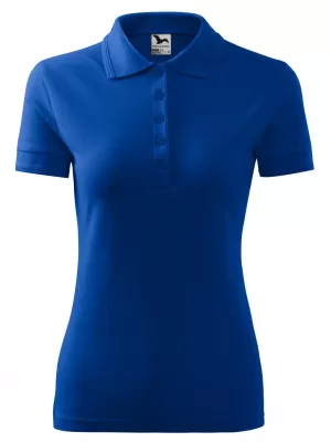 Tricou de damă cu guler MALFINI PIQUE POLO 210 ALBASTRU REGAL