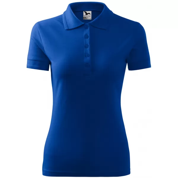  Tricou de damă cu guler MALFINI PIQUE POLO 210 ALBASTRU REGAL 