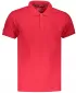 Mens t -thirt cu guler OMBRE AS1048 ROŞU