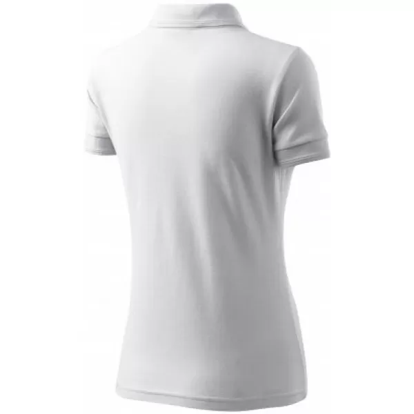  Tricou de damă cu guler MALFINI PIQUE POLO 210 ALB 