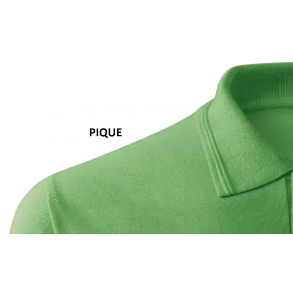  Tricou de damă cu guler MALFINI PIQUE POLO 210 IARBA VERDE 