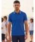 Tricou pentru bărbați cu guler MALFINI URBAN 219 ALBASTRU REGAL