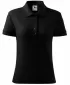 Tricou de damă cu guler MALFINI HEAVY 216 NEGRU