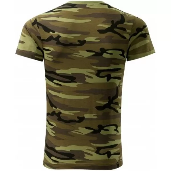  Tricou pentru bărbați MALFINI CAMOUFLAGE 144 VERDE DE CAMUFLAJ 