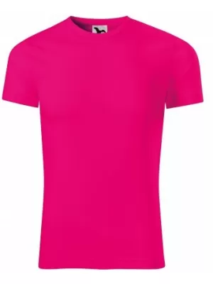 Tricou funcțional pentru bărbați MALFINI STAR 165 ROZ NEON
