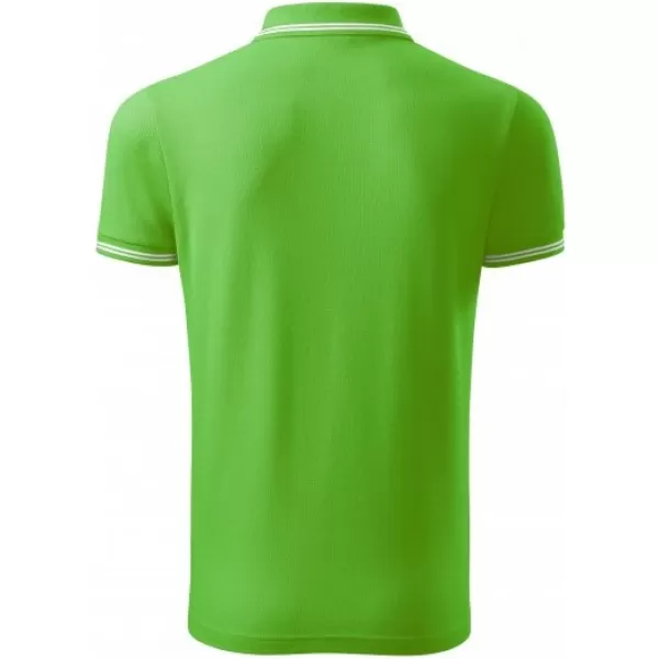 Tricou pentru bărbați cu guler MALFINI URBAN 219 VERDE MĂR 