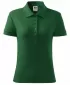 Tricou de damă cu guler MALFINI COTTON 213 VERDE STICLA