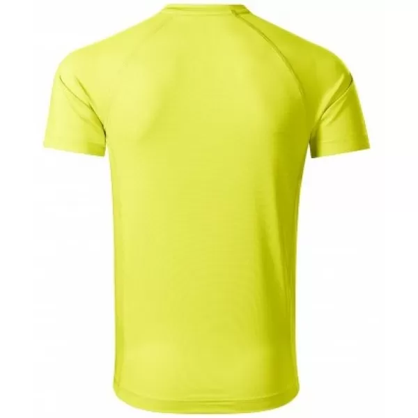  Tricou funcțional pentru bărbați MALFINI DESTINY 175 GALBEN NEON 