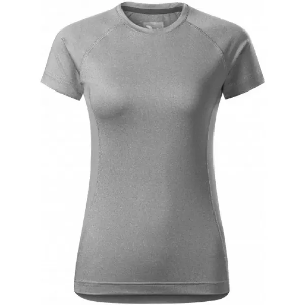  Tricou funcțional de damă MALFINI DESTINY 176 EVIDENȚIERI GRI ÎNCHIS 