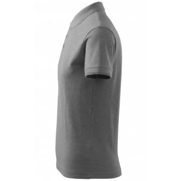  Tricou pentru bărbați cu guler MALFINI PIQUE POLO 203 EVIDENȚIERI GRI ÎNCHIS 