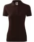 Tricou de damă cu guler MALFINI PIQUE POLO 210 CAFEA
