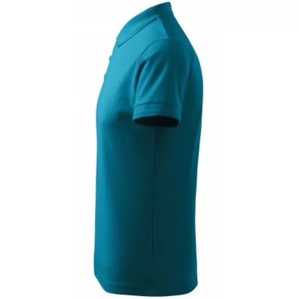  Tricou pentru bărbați cu guler MALFINI PIQUE POLO 203 TURCOAZ ÎNCHIS 