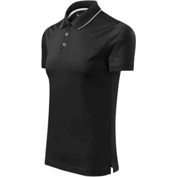  Tricou pentru bărbați cu guler MALFINI PREMIUM GRAND 259 NEGRU 