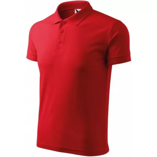  Tricou pentru bărbați cu guler MALFINI PIQUE POLO 203 ROŞU 
