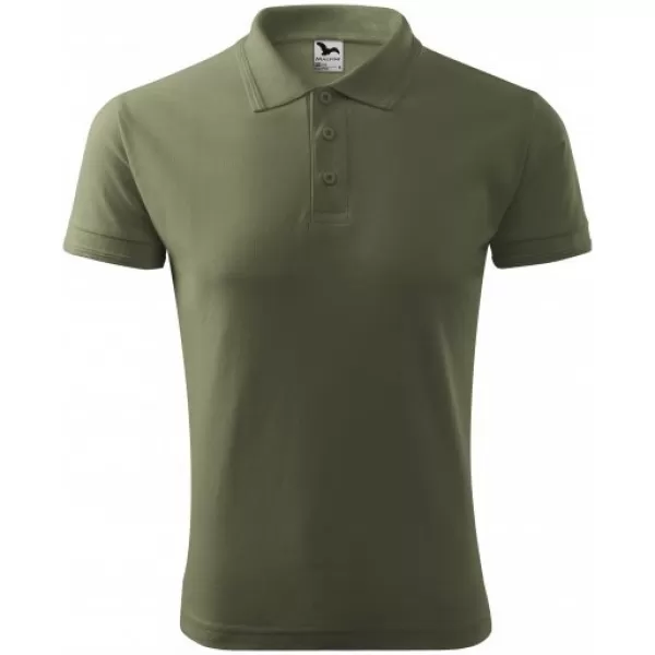  Tricou pentru bărbați cu guler MALFINI PIQUE POLO 203 KAKI 