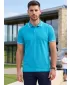 Tricou pentru bărbați cu guler MALFINI URBAN 219 TURCOAZ