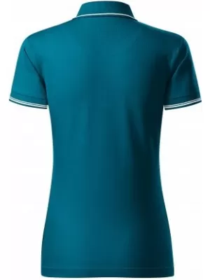 Tricou de damă cu guler MALFINI PREMIUM PERFECTION PLAIN 253 KEROSENUL