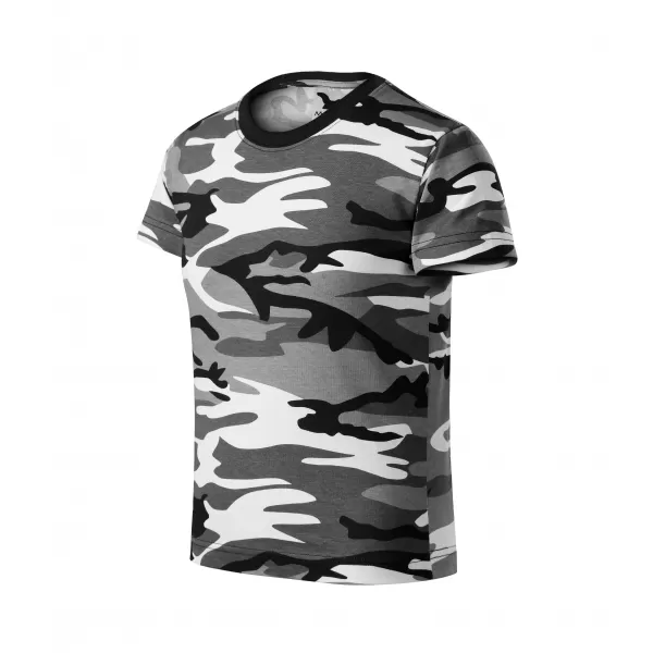  Tricou pentru copii MALFINI CAMOUFLAGE 149 GRI CAMUFLAJ 