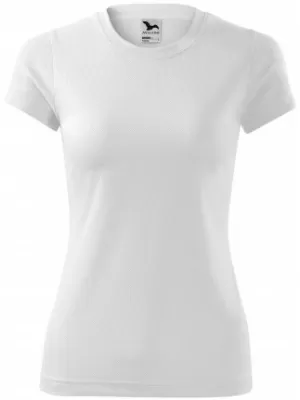 Tricou funcțional de damă MALFINI FANTASY 140 ALB