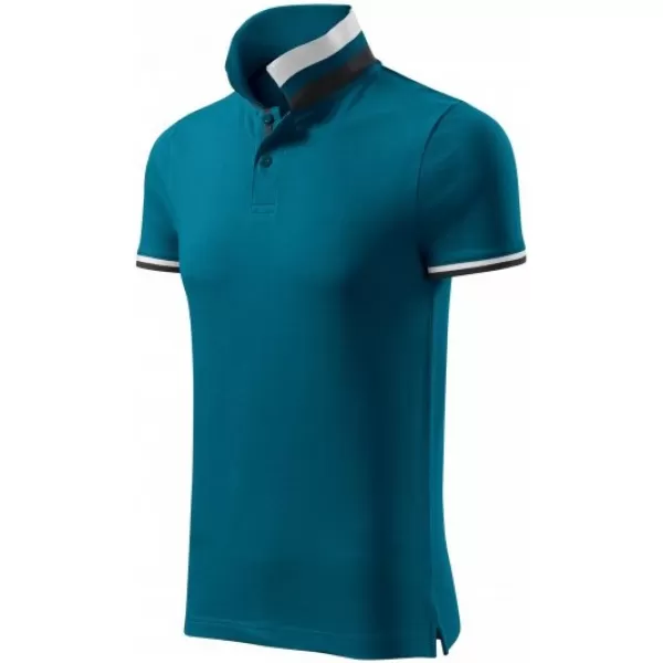  Tricou pentru bărbați cu guler MALFINI PREMIUM COLLAR UP 256 KEROSENUL 