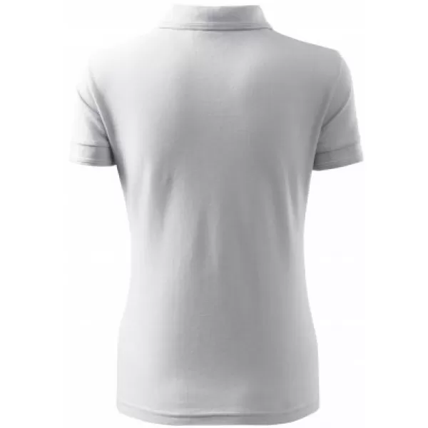  Tricou de damă cu guler MALFINI PIQUE POLO 210 ALB 